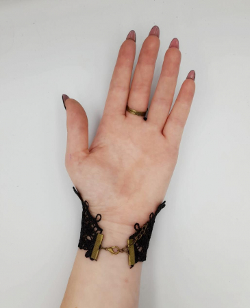 Set gotic bratara cu inel [4]