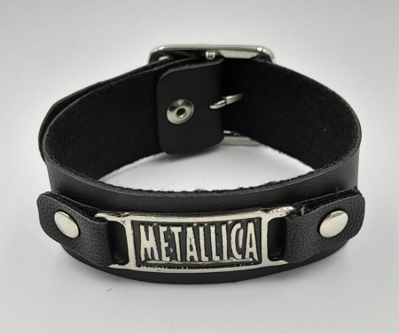 Brățări - Brata piele Metallica
