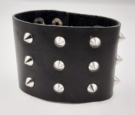 Brățări - Bratara lata Spikes