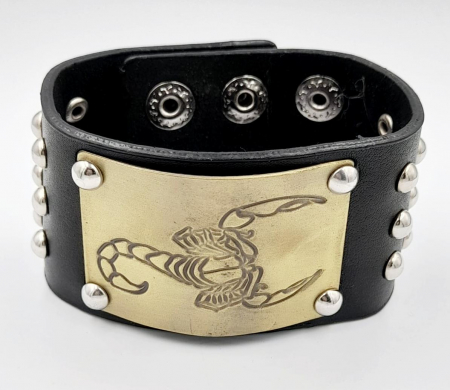 Brățări - Bratara lata Scorpion