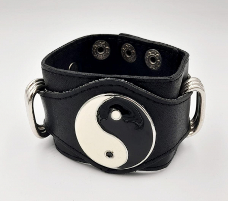 Brățări - Bratara lata Yin si Yang