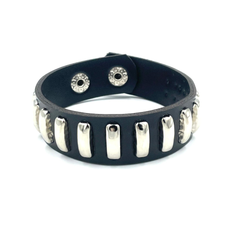 Brățară piele capse [3]