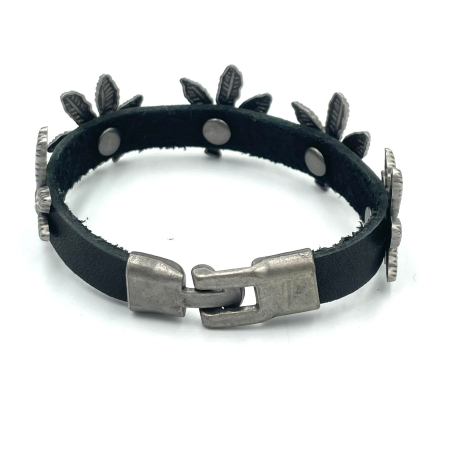 Brățară piele frunză [2]