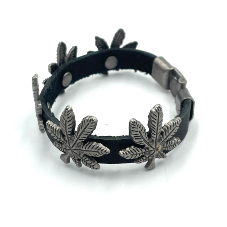 Brățară piele frunză [1]
