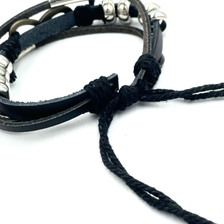 Brățară șnur si charm infinit [2]