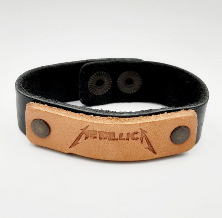 Brățări - Bratara Piele Metallica