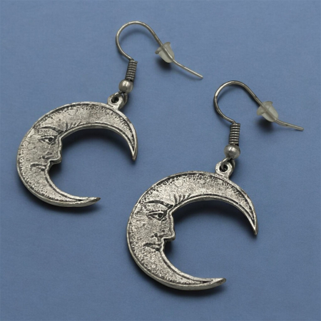 Bijuterii din zamac - Cercei Zamac Lună