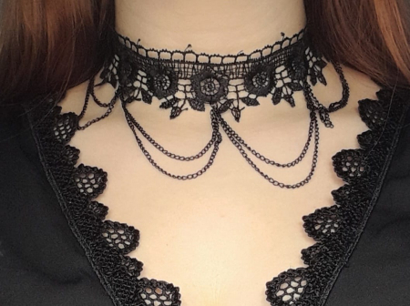Choker Gotic Dantela [4]