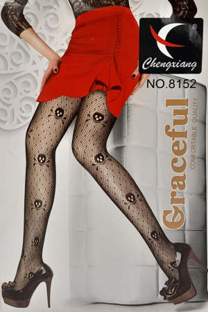 Dresuri & șosete & mănuși - Dresuri plasa si cranii