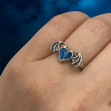 Inele - Inel Inimă cu Aripi
