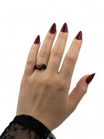 Inel Inimă cu Aripi [1]