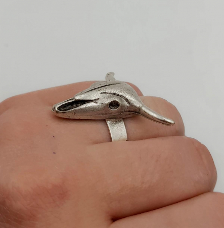 Inel Zamac Craniu Bivol [1]