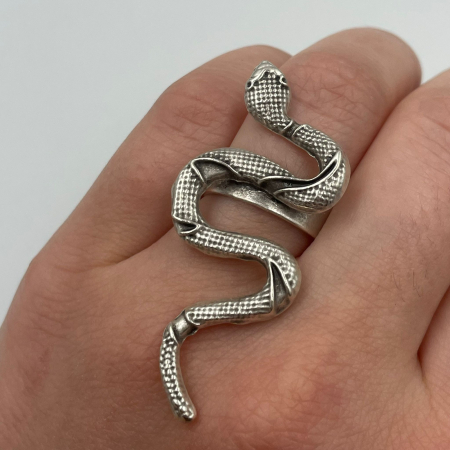 Bijuterii din zamac - Inel Zamac Șarpe
