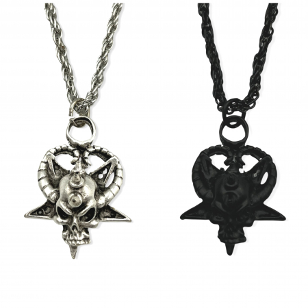 Lanțuri - Lant craniu si pentagrama