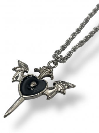 Lanț inimă cu aripi și sabie [1]