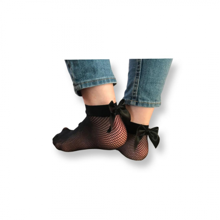 Sosete din plasa cu fundita [1]