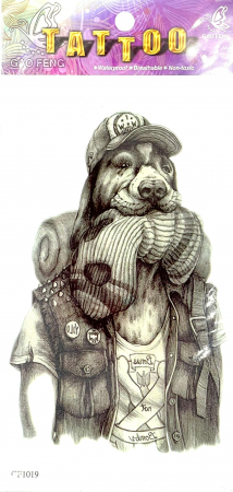 Tatuaje medii - Tatuaj temporar câine