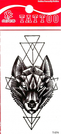 Tatuaje mici - Tatuaj temporar lup