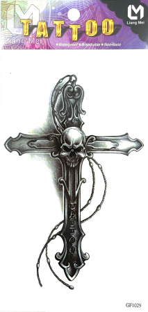 Tatuaje medii - Tatuaj temporar cruce