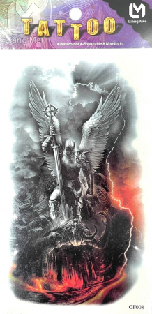 Tatuaje medii - Tatuaj temporar luptător