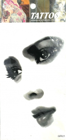 Tatuaje medii - Tatuaj temporar chip femeie