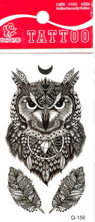 Tatuaje mici - Tatuaj temporar bufnita