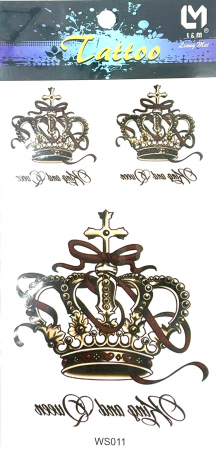 Tatuaje medii - Tatuaj temporar coroana