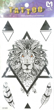 Tatuaje medii - Tatuaj temporar leu