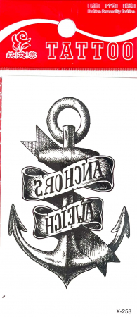 Tatuaje mici - Tatuaj temporar ancora