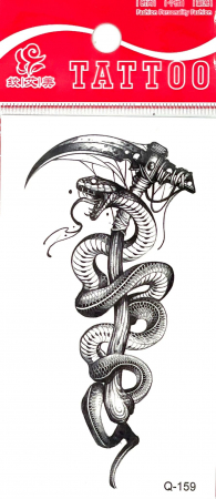 Tatuaje mici - Tatuaj temporar sarpe