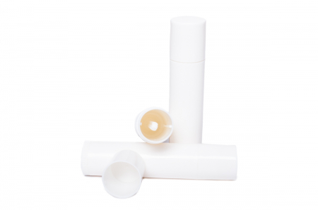 Tuburi stick - Recipient stick alb balsam de buze pachet 10 bucati