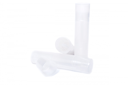 Tuburi stick - Recipient stick transparent balsam de buze pachet 30 bucati