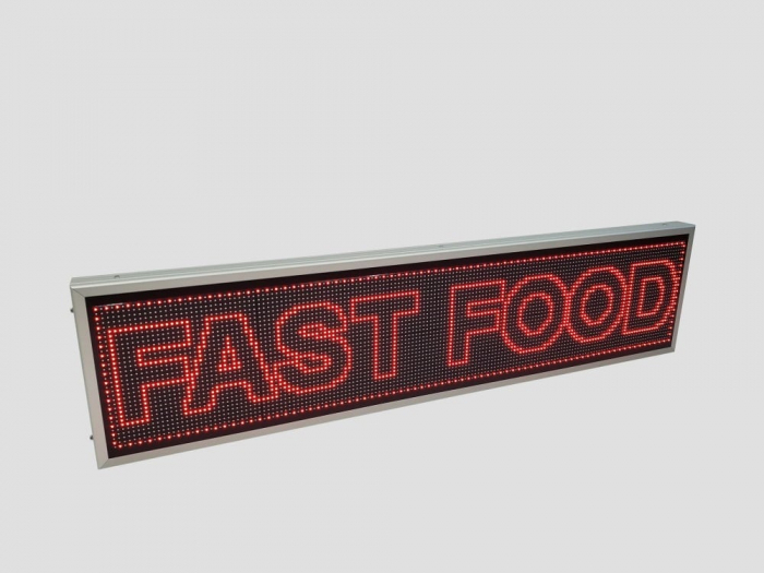 RL1690X410P10FASTFOOD Reclama luminoasa LED 1690mm x 410mm, configuratie 160 x 32 P10 FAST FOOD [7]