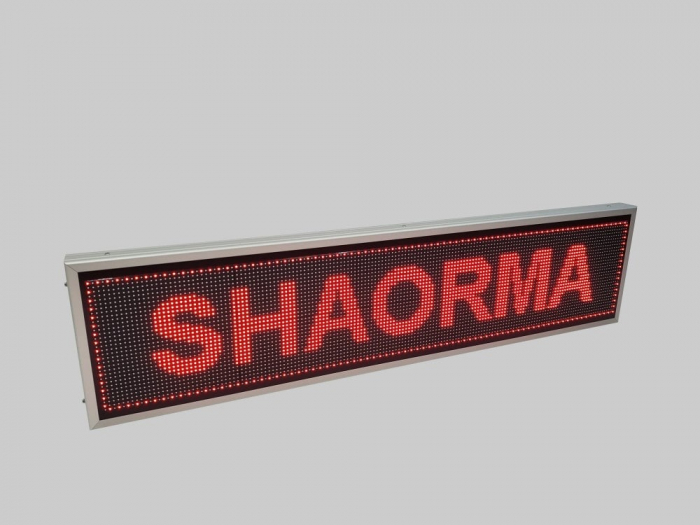 RL1690X410P10FASTFOOD Reclama luminoasa LED 1690mm x 410mm, configuratie 160 x 32 P10 FAST FOOD [10]