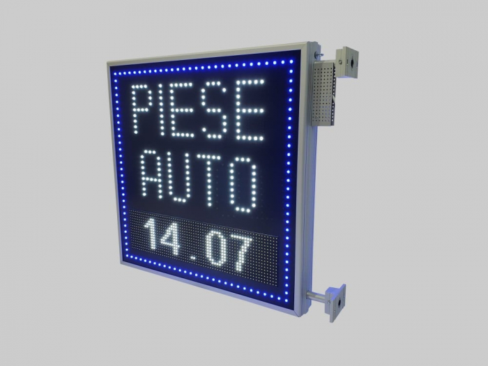 RL800X800PIESEAUTO Reclama luminoasa LED 800mm x 800mm programabila pentru PIESE AUTO [8]