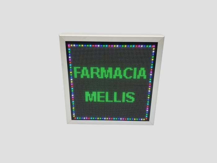 Reclama luminoasa LED INCHIS DESCHIS, dimensiuni 410mm x 410mm, P5 LED-urI FULL COLOR [8]