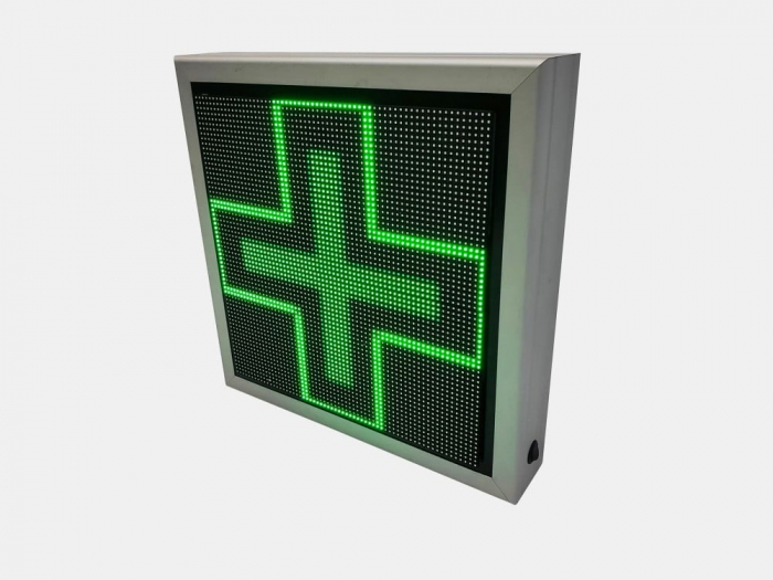 Reclama luminoasa LED INCHIS DESCHIS, dimensiuni 410mm x 410mm, P5 LED-urI FULL COLOR [10]