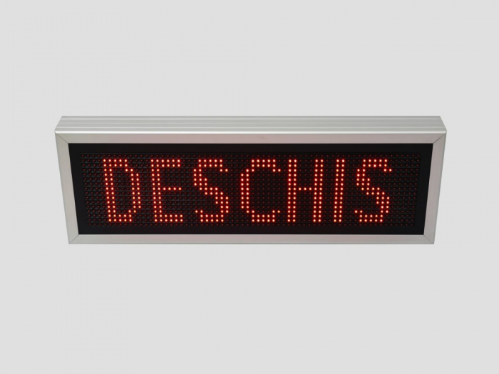 Reclama luminoasa LED INCHIS DESCHIS, dimensiuni 730mm x 250mm, P10 LED-uri ROSII [2]
