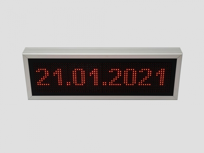 Reclama luminoasa LED INCHIS DESCHIS, dimensiuni 730mm x 250mm, P10 LED-uri ROSII [7]