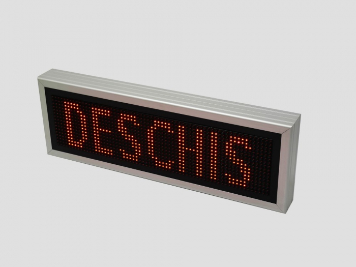 Reclama luminoasa LED INCHIS DESCHIS, dimensiuni 730mm x 250mm, P10 LED-uri ROSII [8]