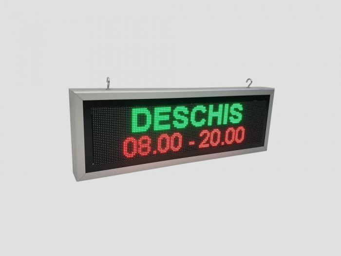 Reclama luminoasa LED INCHIS DESCHIS, dimensiuni 730mm x 250mm, P5 FULL COLOR [9]