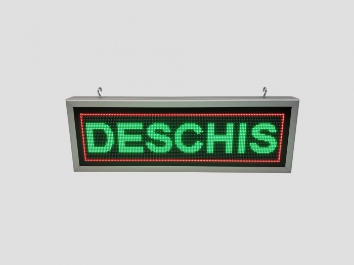 Reclama luminoasa LED INCHIS DESCHIS, dimensiuni 730mm x 250mm, P5 FULL COLOR [3]