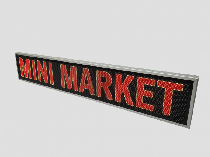 RL2330X410MAGP5 Reclama luminoasa LED pentru MAGAZIN ALIMENTAR, model full color, dimensiuni 2330mm x 410mm, P5 [7]