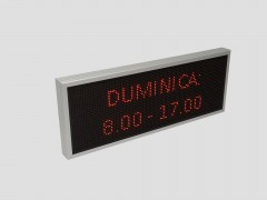 Reclama luminoasa LED pentru MAGAZIN, dimensiuni 1050mm x 410mm, P10 LED-uri rosii [7]