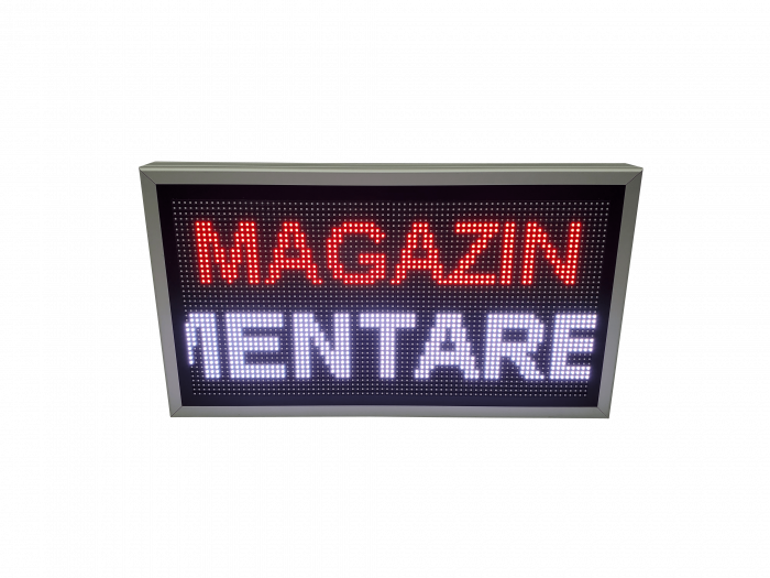Reclama luminoasa LED pentru MAGAZIN model FULL COLOR, dimensiuni 730mm x 410mm [4]