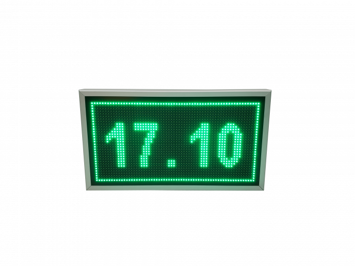 Reclama luminoasa LED pentru MAGAZIN model LED-uri verzi, dimensiuni 730mm x 410mm, programabil de la calculator [8]
