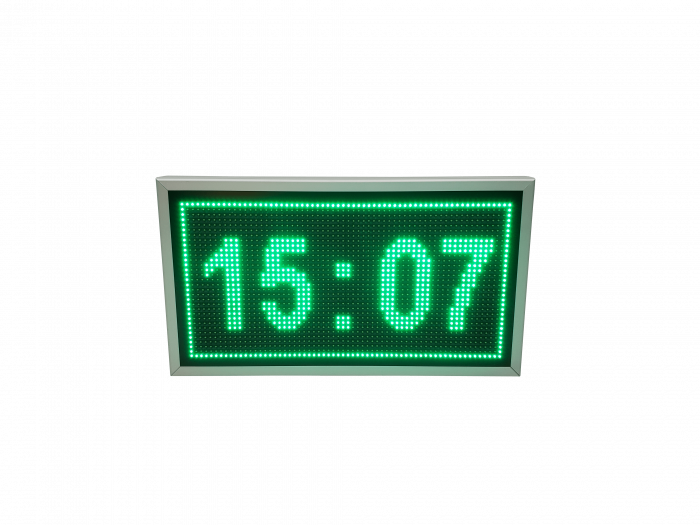 Reclama luminoasa LED pentru MAGAZIN model LED-uri verzi, dimensiuni 730mm x 410mm, programabil de la calculator [7]
