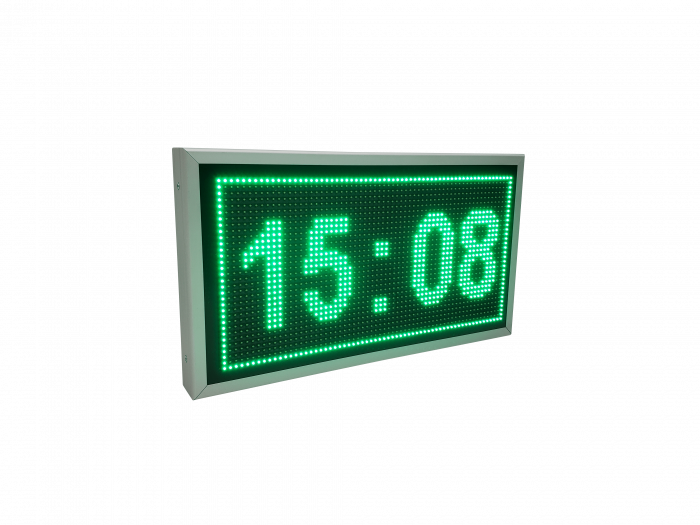 Reclama luminoasa LED pentru MAGAZIN model LED-uri verzi, dimensiuni 730mm x 410mm, programabil de la calculator [3]