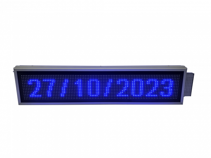 Reclama luminoasa LED-uri PIESE AUTO/VULCANIZARE, dimensiuni 1050mm x 250mm LED-uri albastre [5]