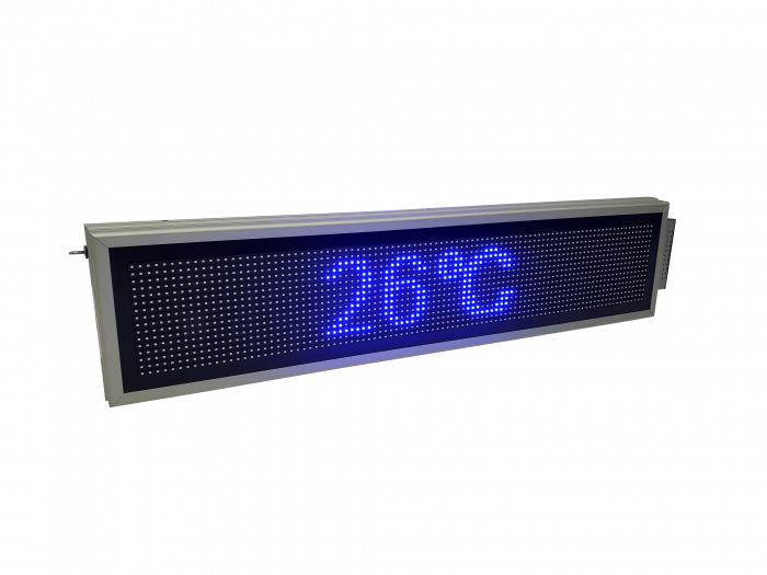 Reclama luminoasa LED-uri PIESE AUTO/VULCANIZARE, dimensiuni 1050mm x 250mm LED-uri albastre [11]